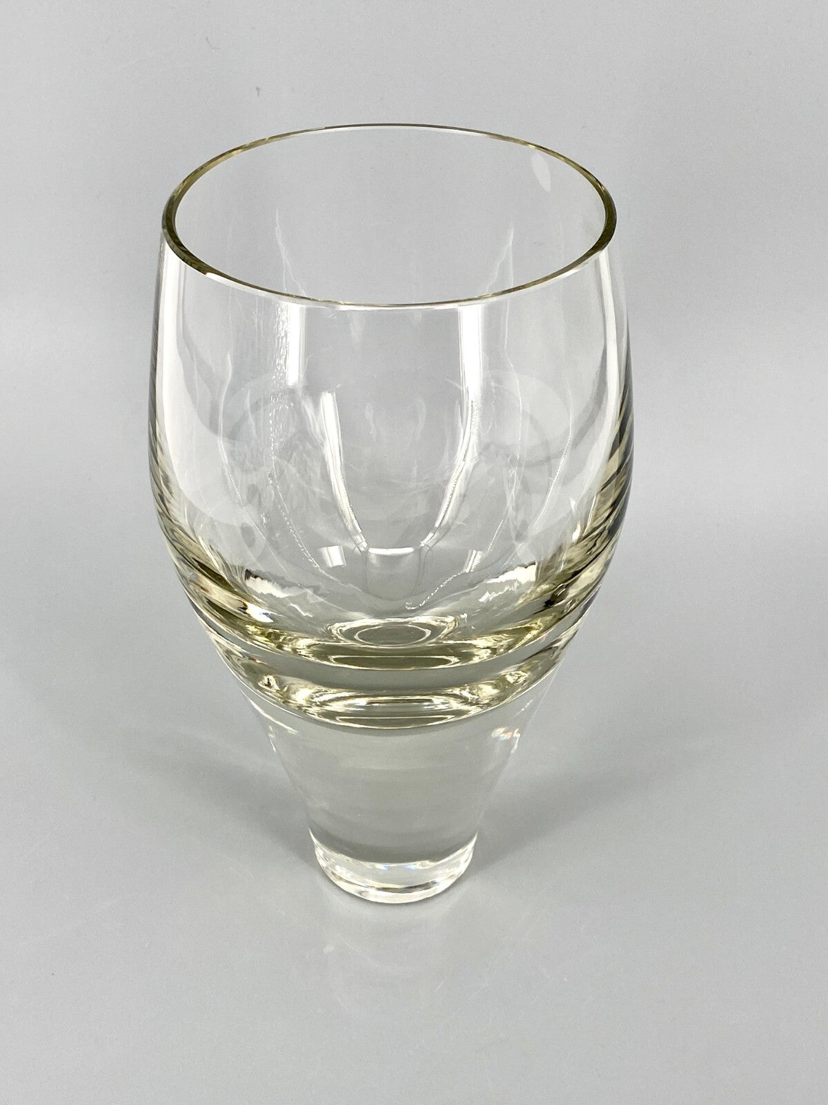 * GLAS VASE MUNDGEBLASEN DEKORATION GLASVASE VINTAGE