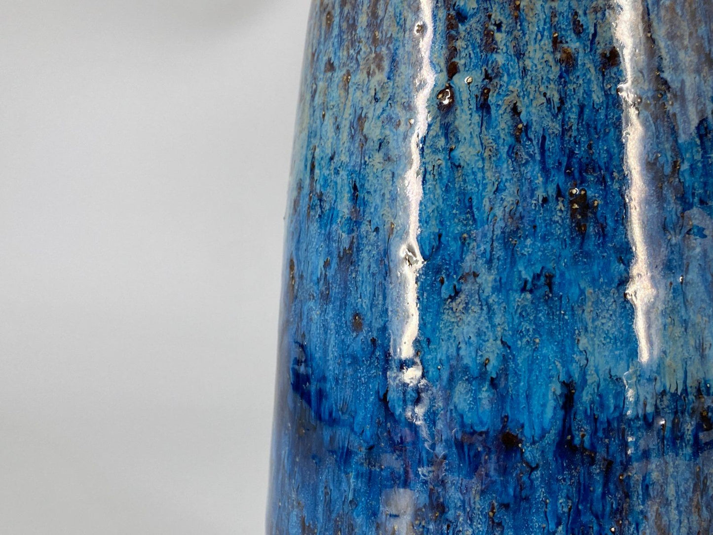 * MICHAEL ANDERSEN KERAMIK VASE 6201 BORNHOLM 60ER VINTAGE