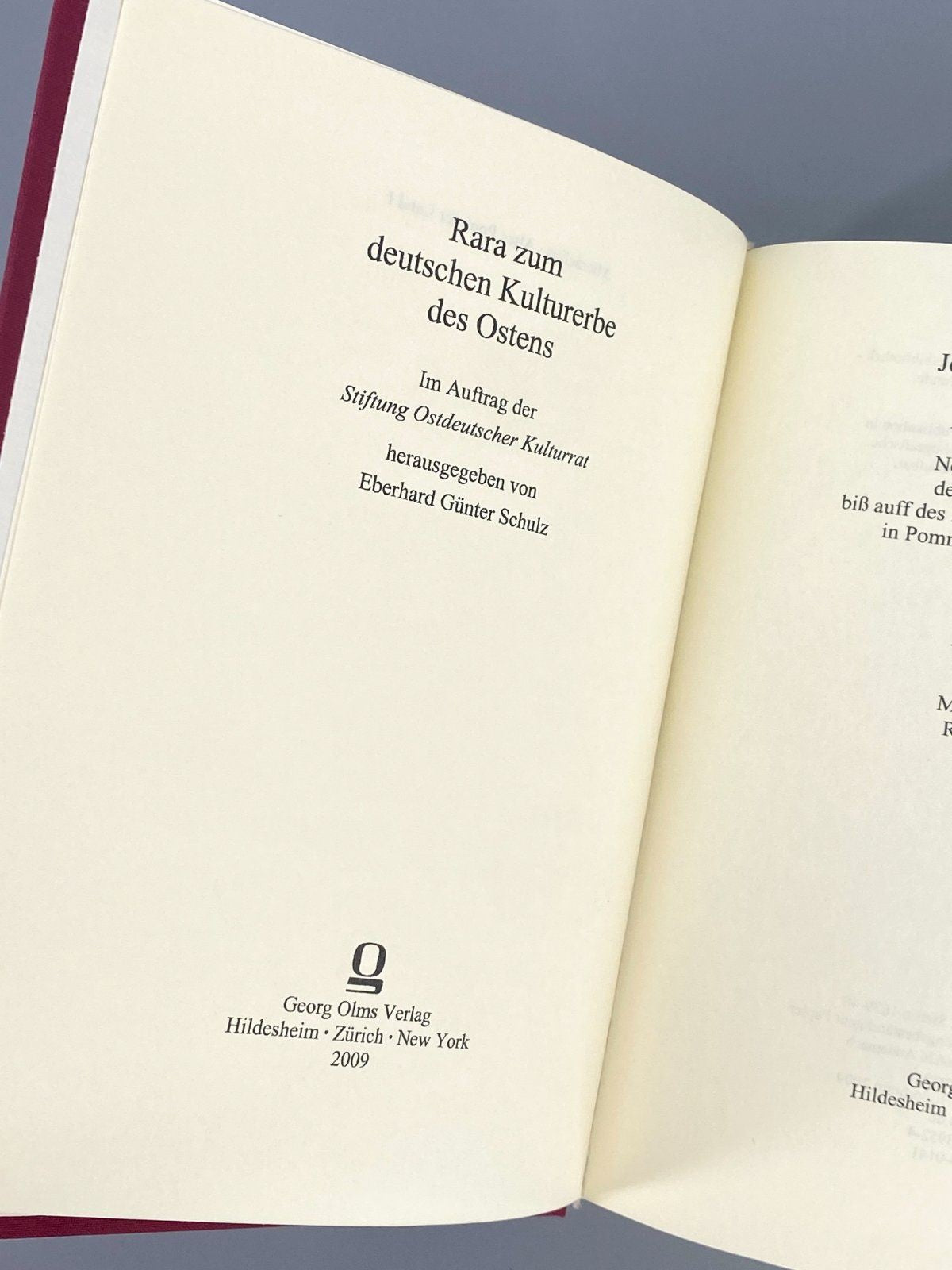 *BUCH MICRAELIUS ALTES POMMER LAND ROSWITHA WISNIEWSKI GEORG OLMS