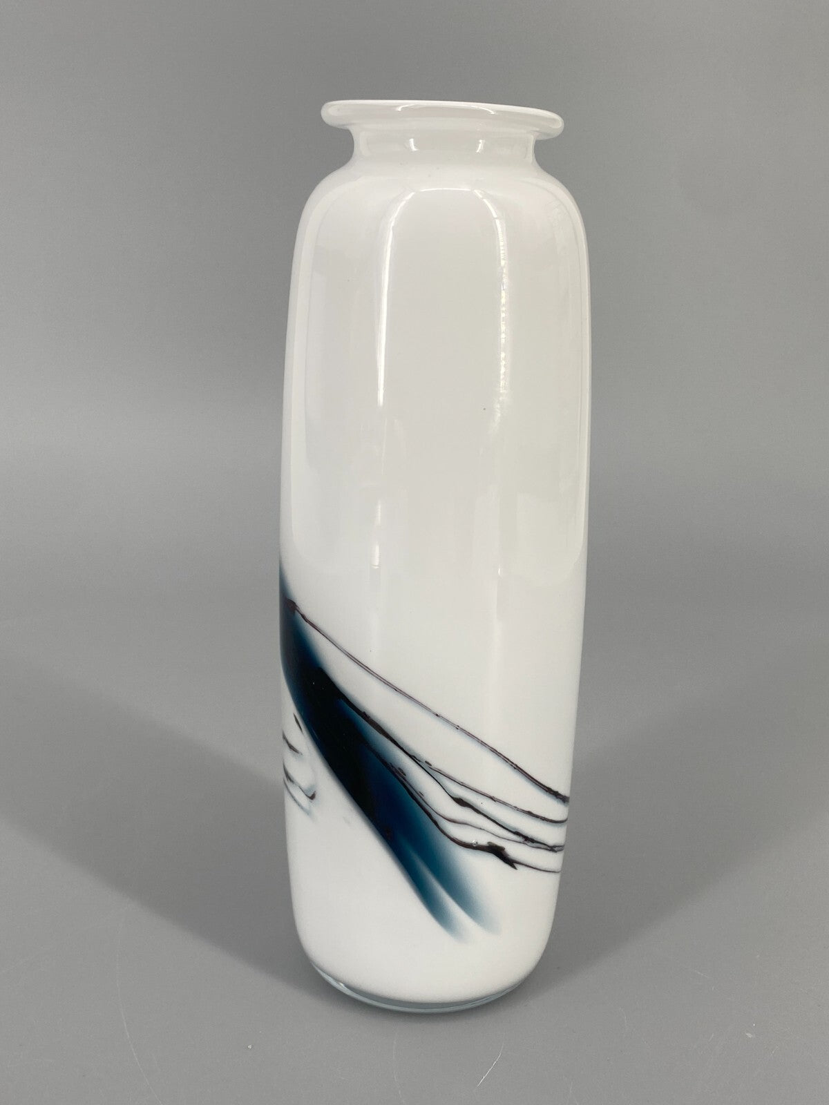 * HOLMEGAARD ATLANTIS MICHAEL BANG GLAS VASE 14,5CM VINTAGE DANISH DESIGN 80ER