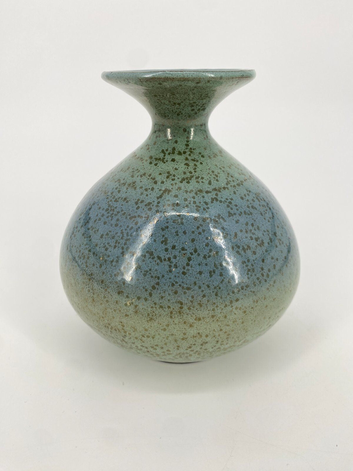 * VASE KERAMIK STUDIOKERAMIK TÜRKIS VINTAGE MID CENTURY
