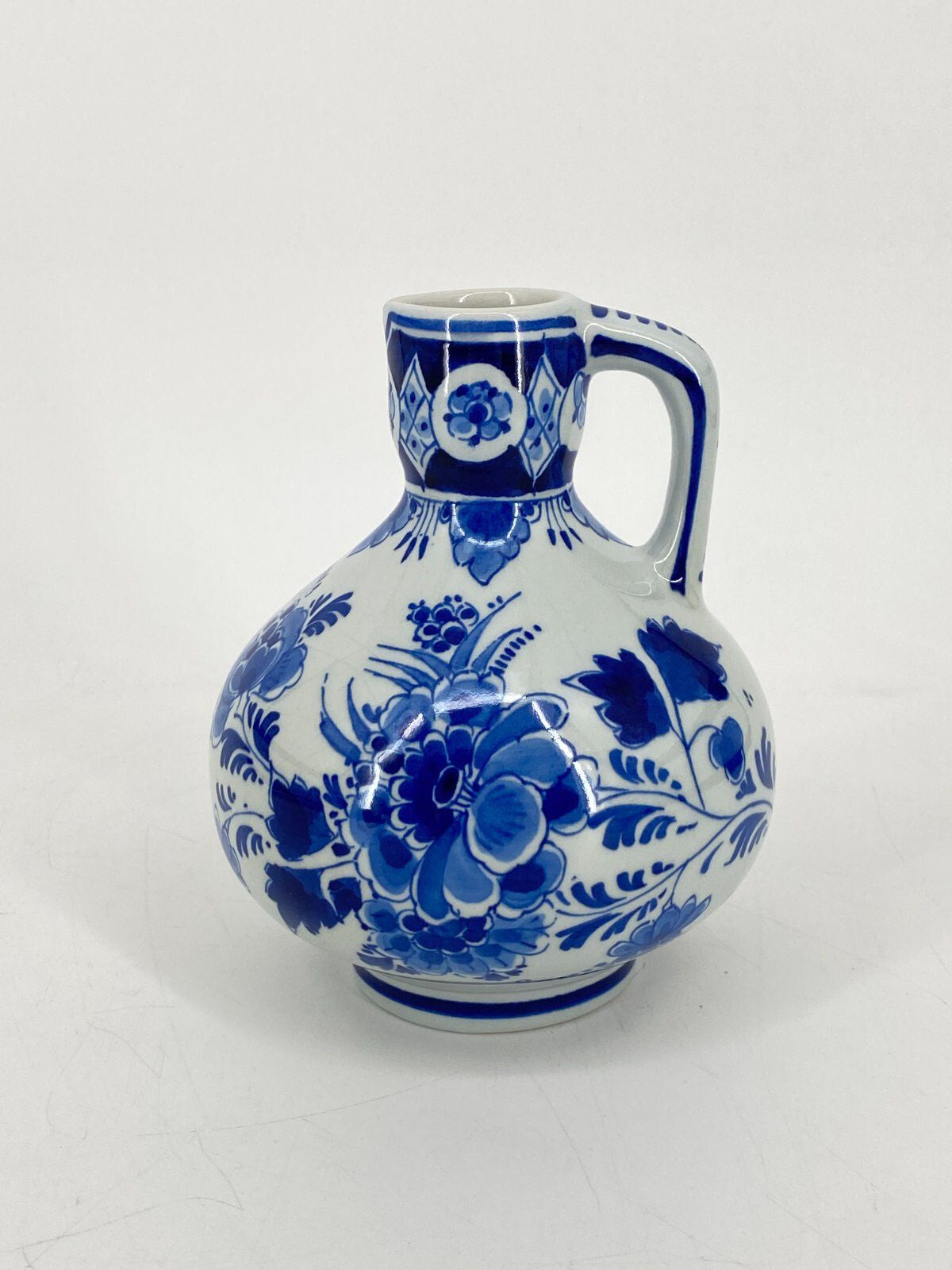 * VASE HENKEL KRUG DELFTER BLAU DELFT DE PORCELEYNE FLES VINTAGE