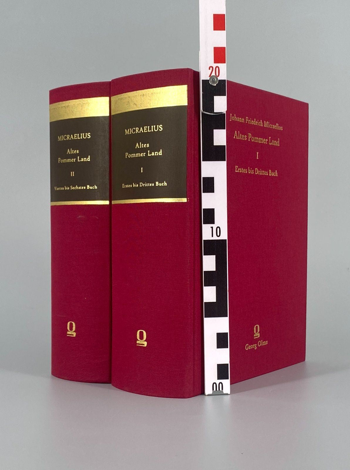 *BUCH MICRAELIUS ALTES POMMER LAND ROSWITHA WISNIEWSKI GEORG OLMS