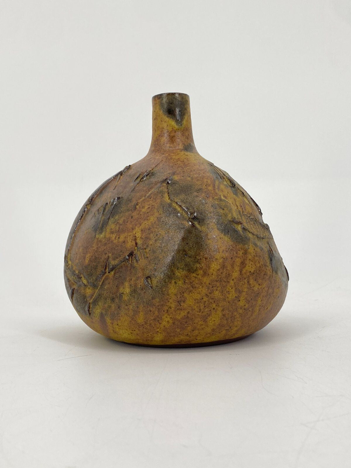* STUDIOKERAMIK VASE LUISE DUNCKER KÜNSTLERIN 1970 WEST GERMANY