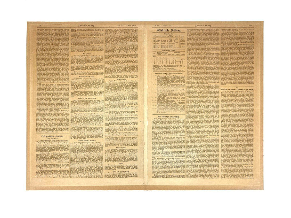 *GRAFIK DER ALTE JUNGFERNSTIEG DRUCK HAMBURG C. OESTERLEY 1875