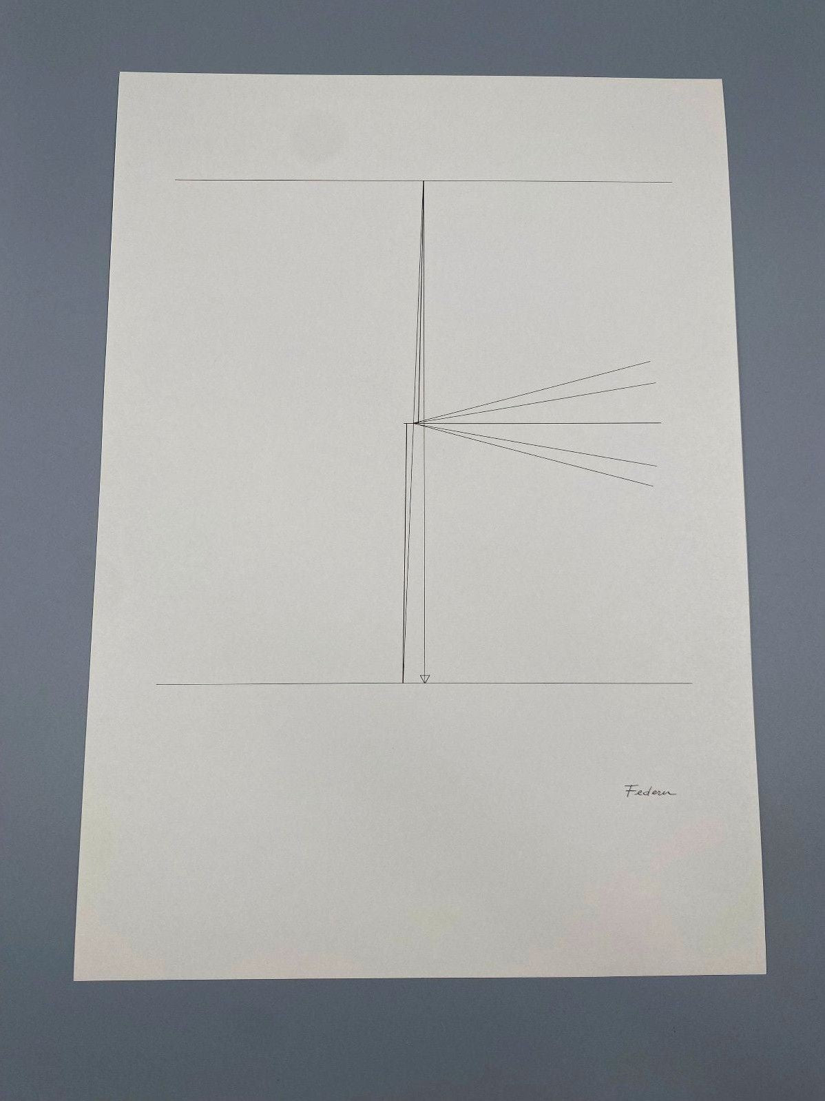 * 3x DRUCKGRAFIK MAPPEN JOSEF ERBEN WAAGERECHT OFFSET 1973 MULTIP