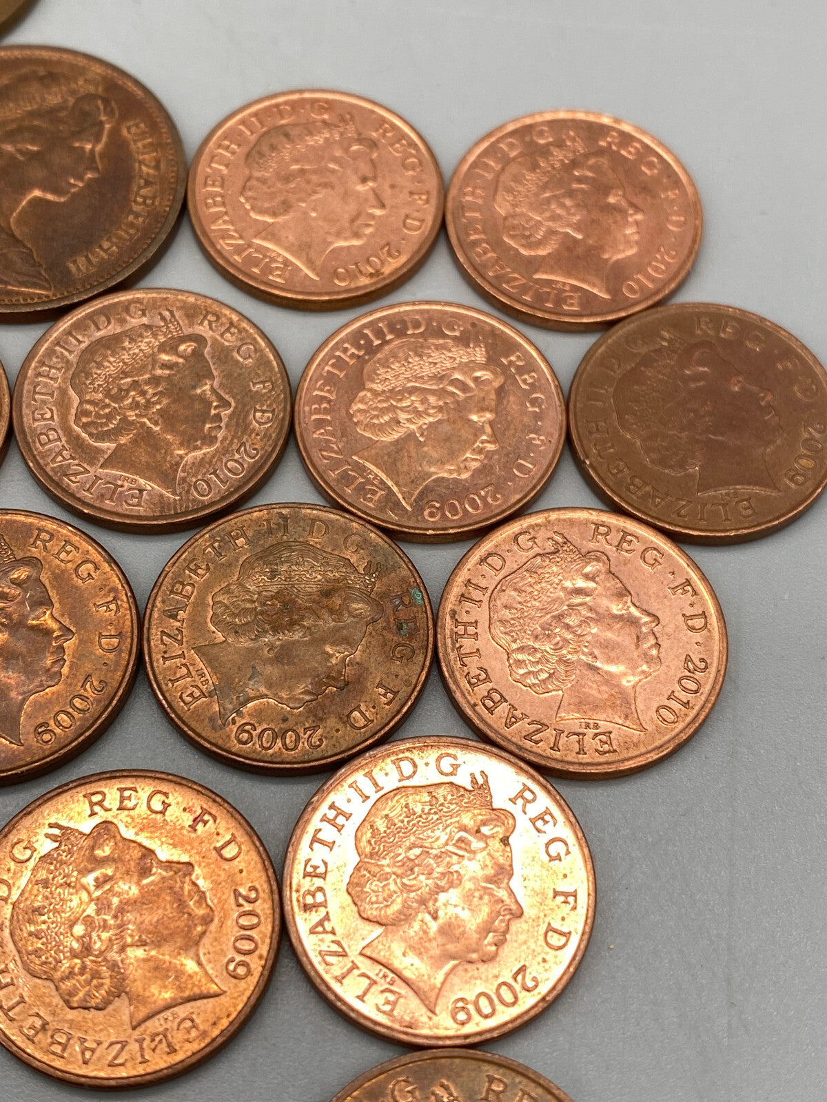 KONVOLUT 94 BRITISCHE MÜNZEN PENNYS PENCE SAMMLERSTÜCKE 1912 GEORGE V QUEEN