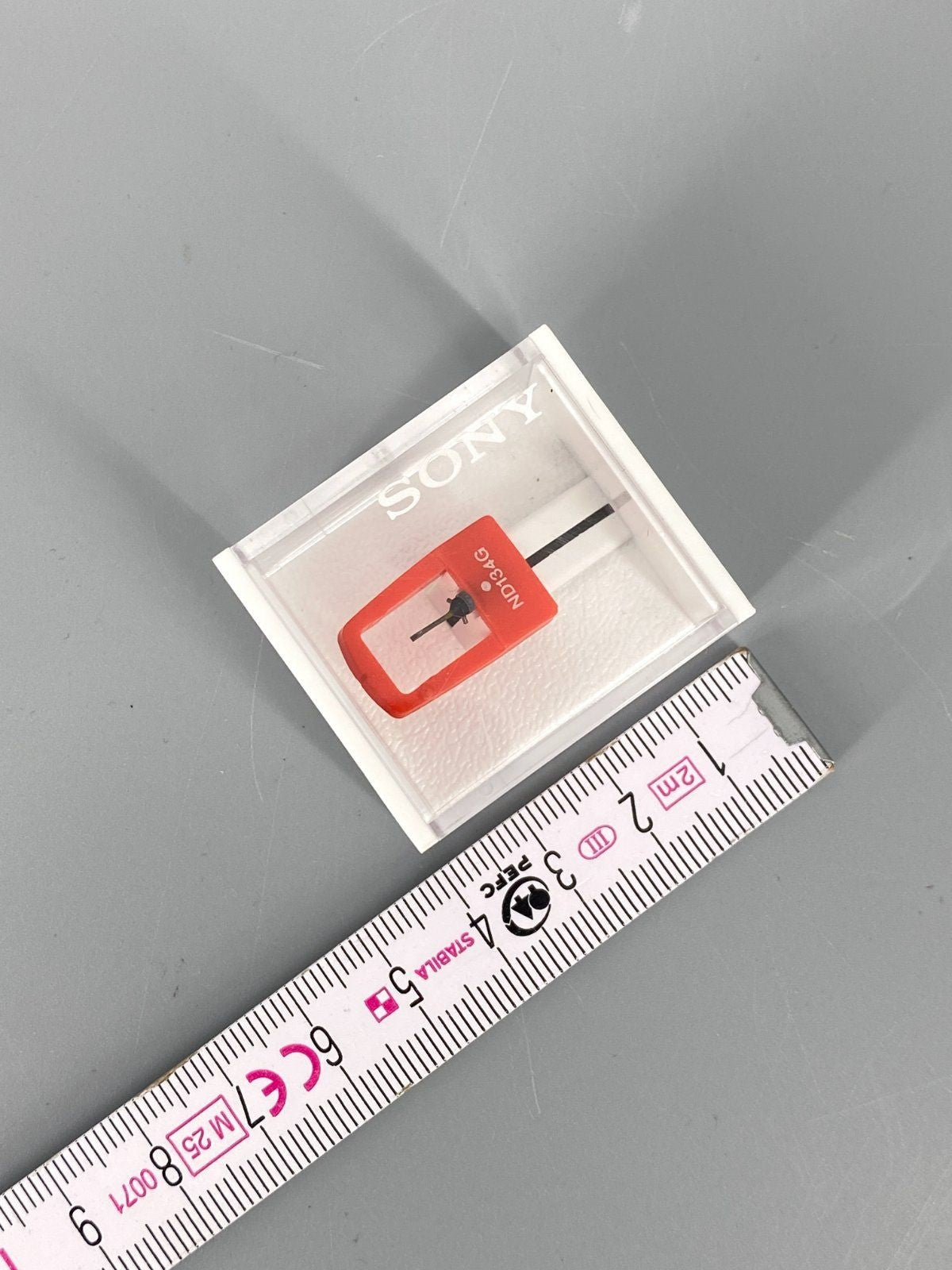 *SONY ND134G NADEL STYLUS ORIGINAL OVP MADE IN JAPAN UNBENUTZT ROT