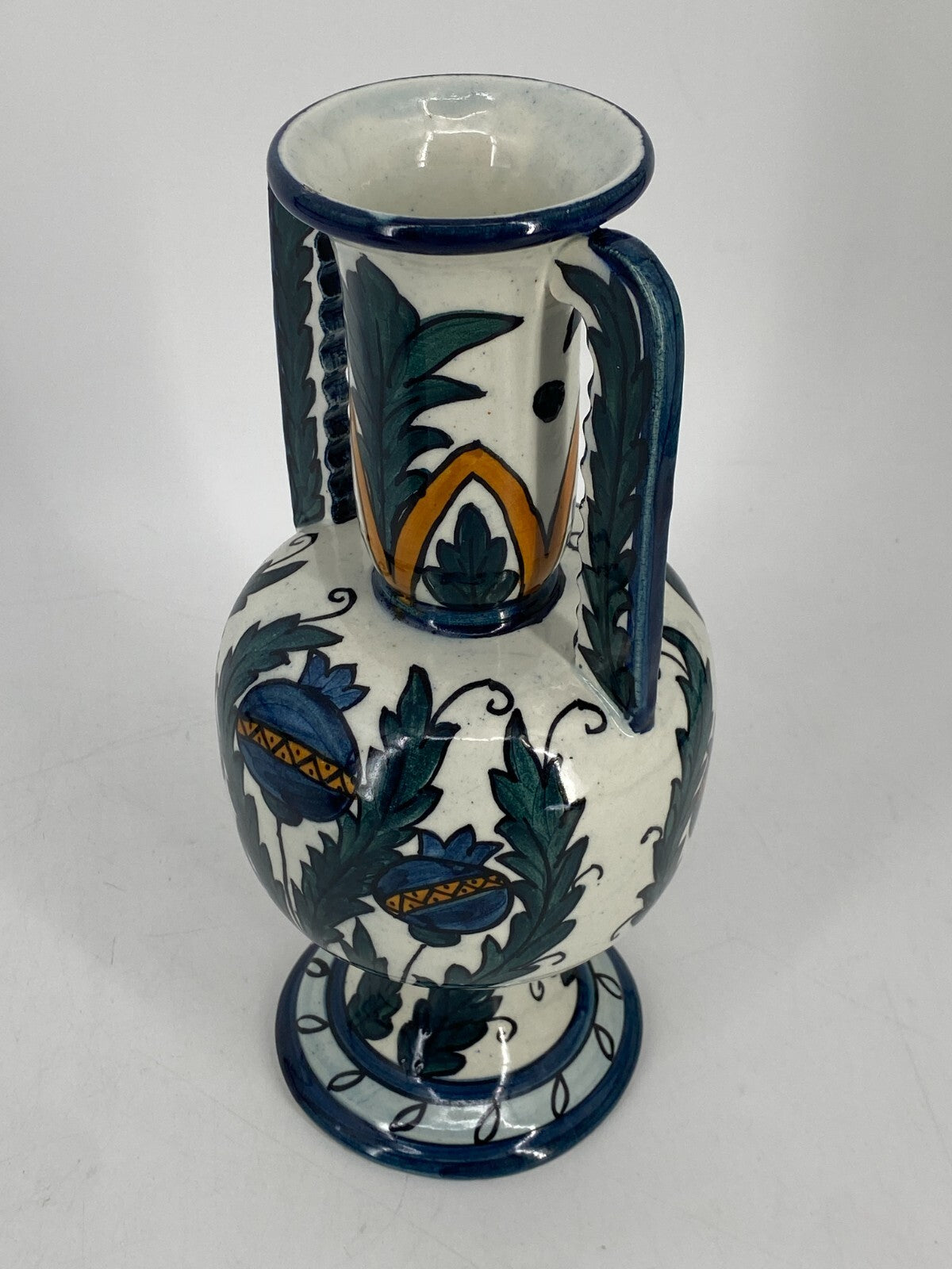 * VASE KRUG KERAMIK PASTA REGALIS HANDPAINTED IN SPAIN SPANIEN VINTAGE