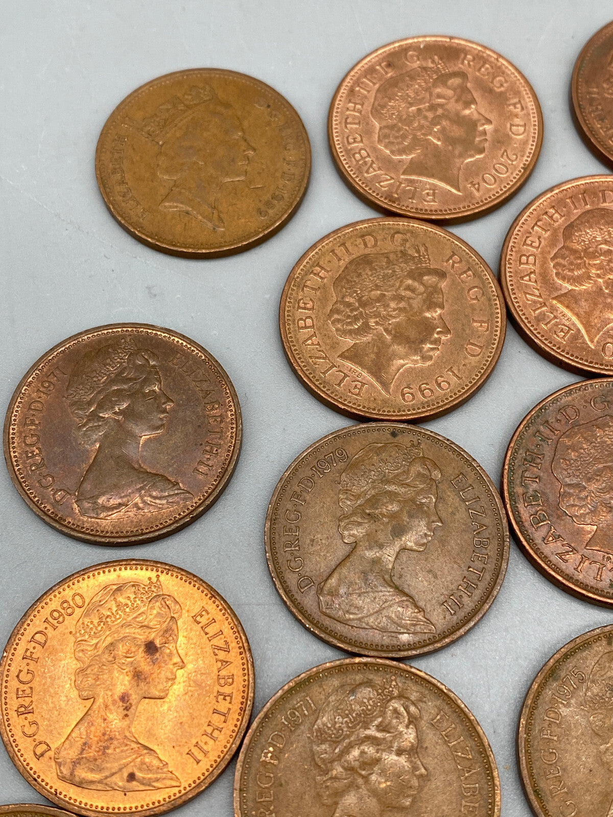 KONVOLUT 94 BRITISCHE MÜNZEN PENNYS PENCE SAMMLERSTÜCKE 1912 GEORGE V QUEEN