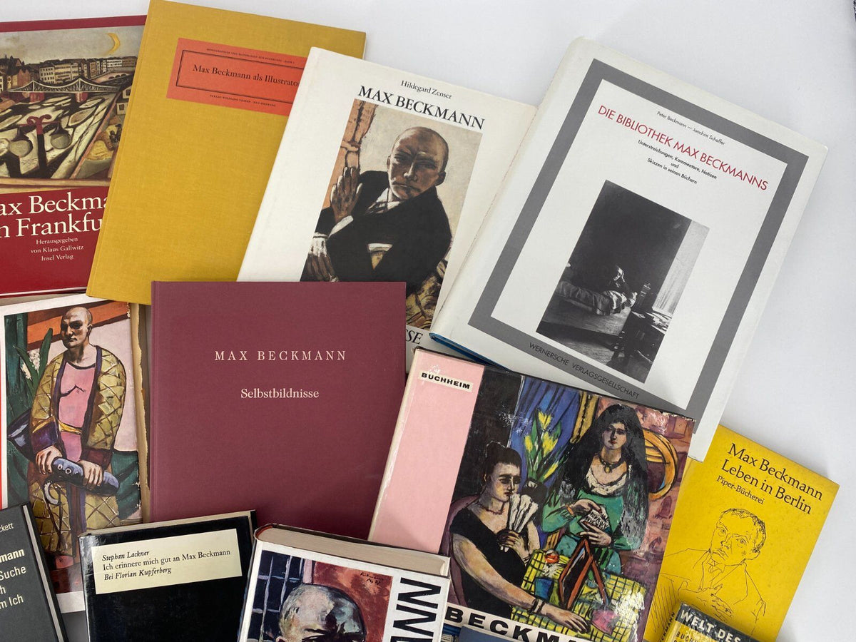 *KONVOLUT 19x BUCH MAX BECKMANN MALER KÜNSTLER #19-37