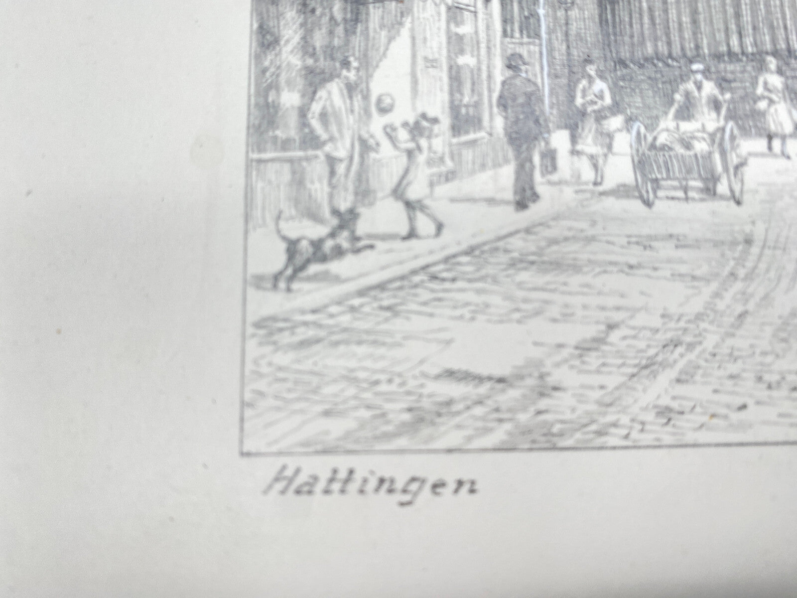 DEUTSCHER KÜNSTLER HEINZ WEHLISCH ZEICHNUNG HATTINGEN HANDSIGNIERT