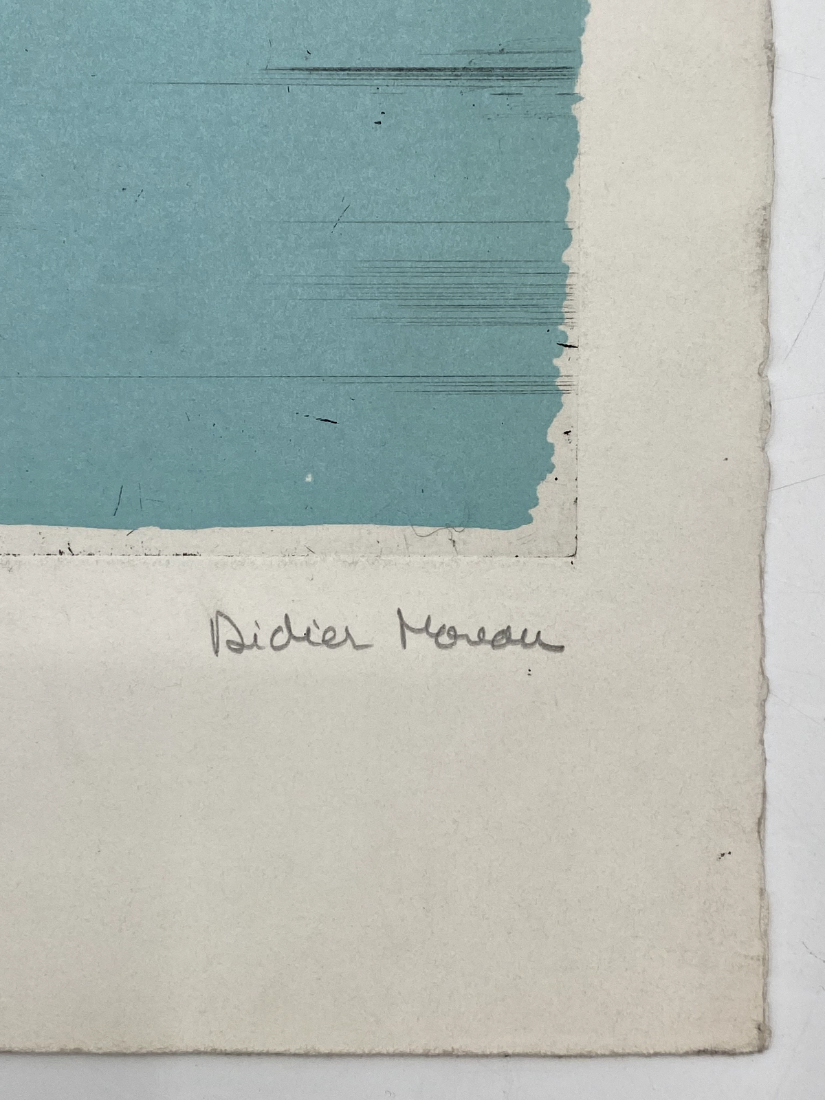 * DRUCK DIDIER MOREAU MONT DE VENUS LITHOGRAFIE HANDKOLORIERT PARIS ART NOVEAU