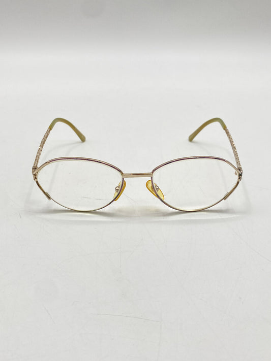 * BRILLE BRILLENGESTELL CHRISTIAN DIOR CD 2938 48B VINTAGE WOMEN GOLD 80ER