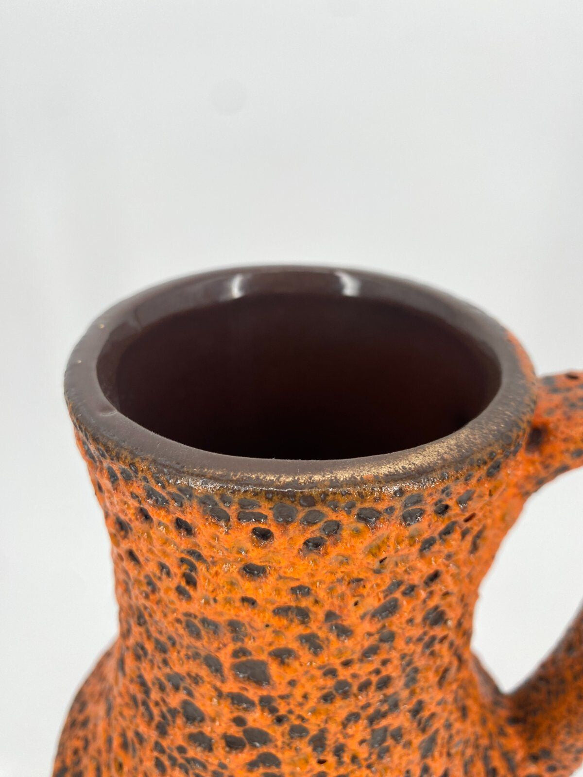 * SCHEURICH STUDIOKERAMIK FAT LAVA VASE 407-35 W.-GERMANY 70ER