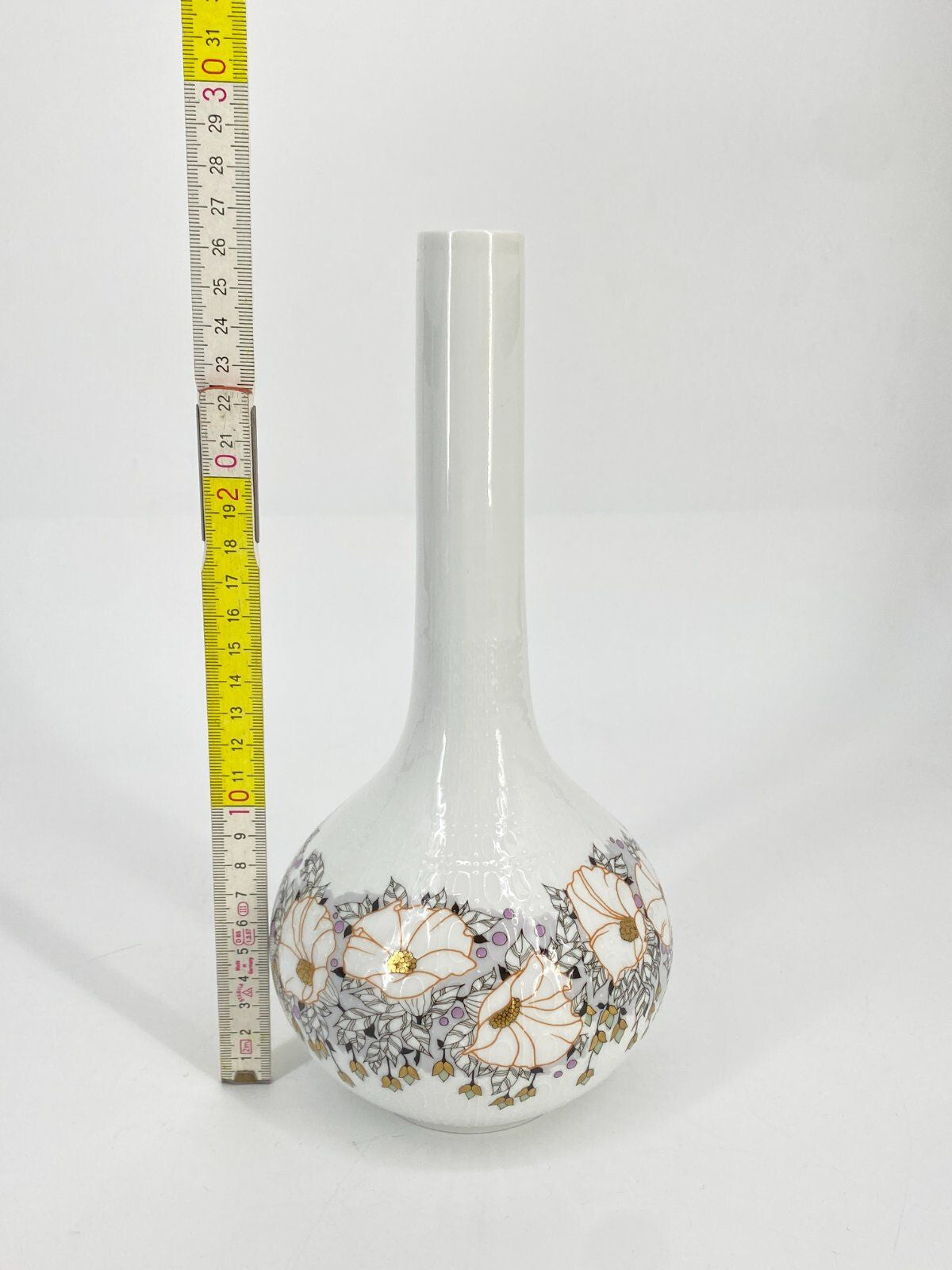 * CLASSIC ROSE ROSENTHAL VASE ROMANZE FLORAL 26,5CM