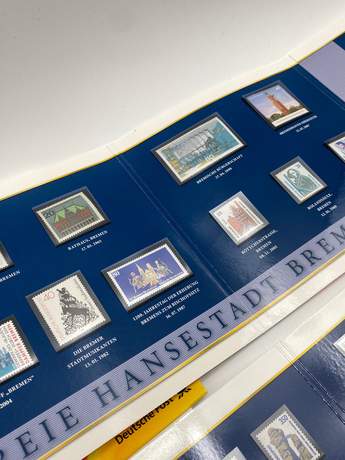 * 2 EURO MÜNZEN GEDENKSET 13 BUNDESLÄNDER MÜNZE BRIEFMARKEN 2006 - 2018
