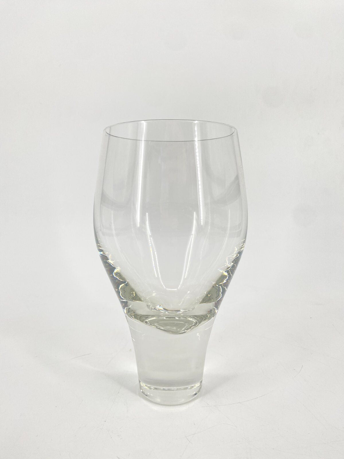 * ROSENTHAL LOTUS GLAS VASE OHNE DEKOR FARBLOS 20,5CM