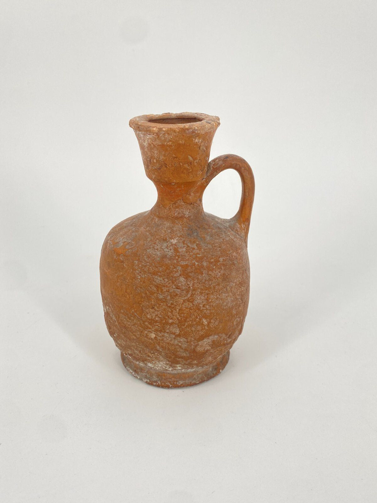 * KANNE ÖL ANTIKE RÖMER GRIECHEN KERAMIK VASE KRUG ROT KÄNNCHEN