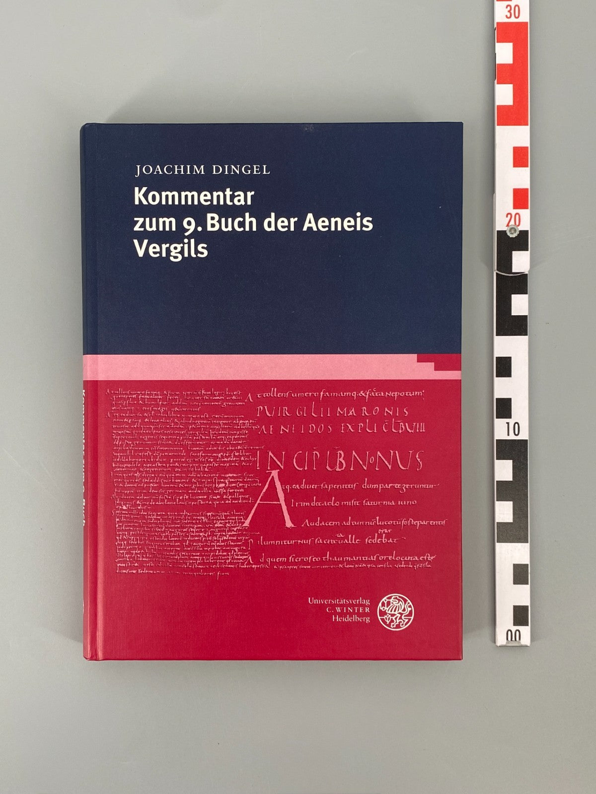 * BUCH JOACHIM DINGEL KOMMENTAR ZUM 9. BUCH DER AENEIS VERGILS C. WINTER 1997