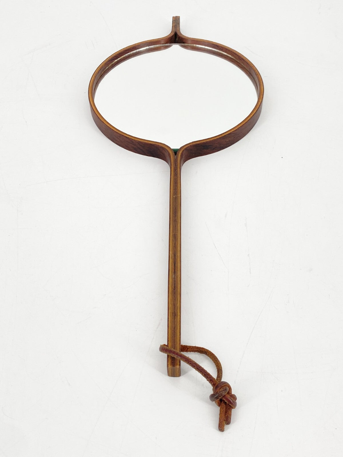 * HANDSPIEGEL BECH & STARUP DEN PERMANENTE 1960ER PALISANDER WAND SPIEGEL DANISH