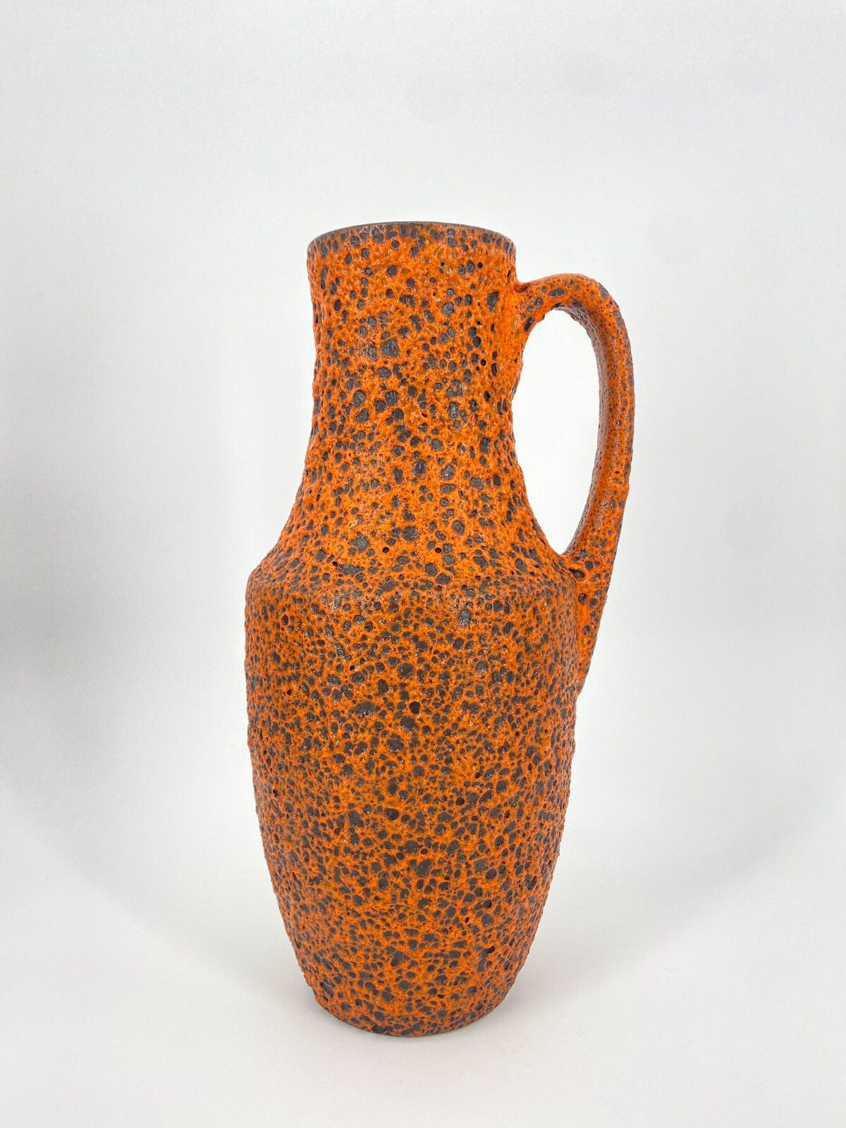 * SCHEURICH STUDIOKERAMIK FAT LAVA VASE 407-35 W.-GERMANY 70ER