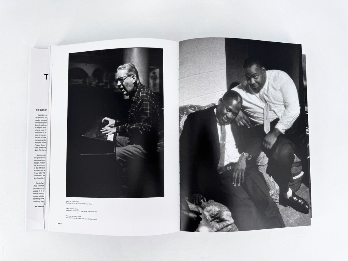 WILLIAM CLAXTON CLAXOGRAPHY JAZZ LIFE TASCHEN BUCH FOTOBUCH