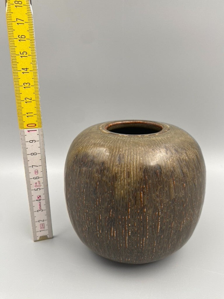 * KERAMIK VASE VALDEMAR PETERSEN BING & GRÖNDAHL 50er DÄNEMARK MID CENTURY