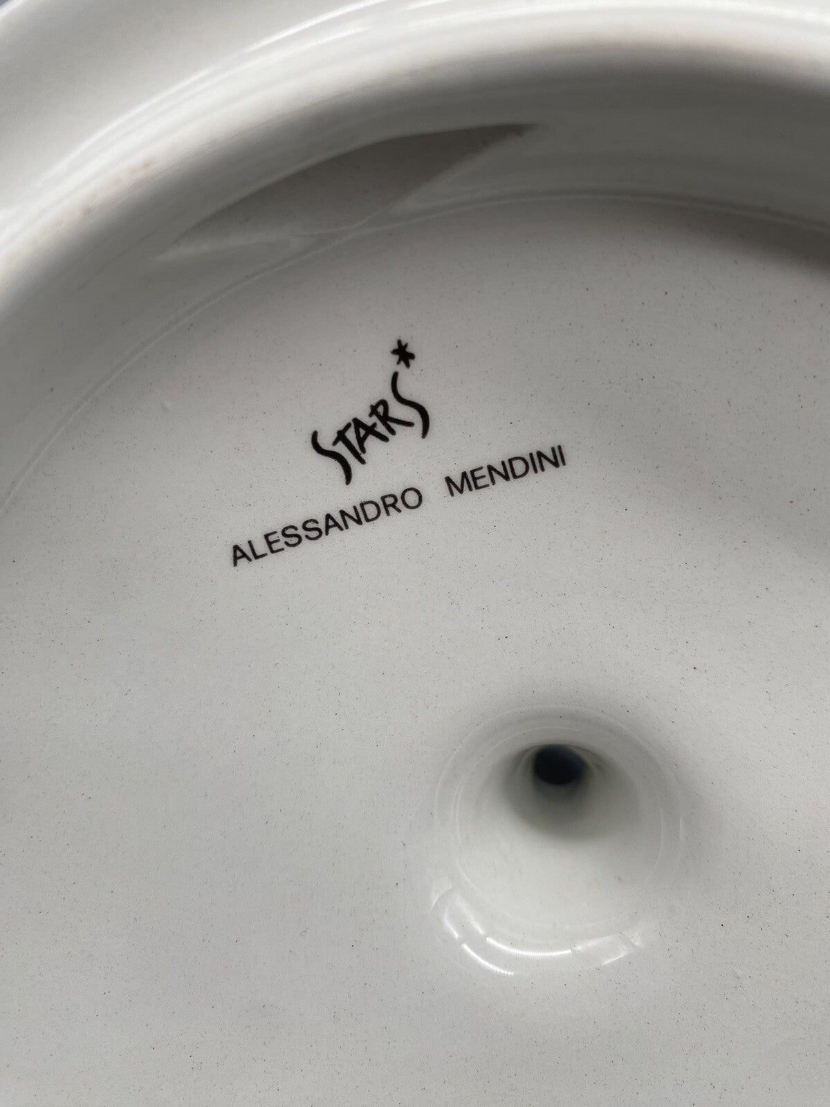 ALESSANDRO MENDINI KERAMIK VASE RÄUCHERSTÄBCHEN DECKELDOSE STARS 1994 KÜNSTLER