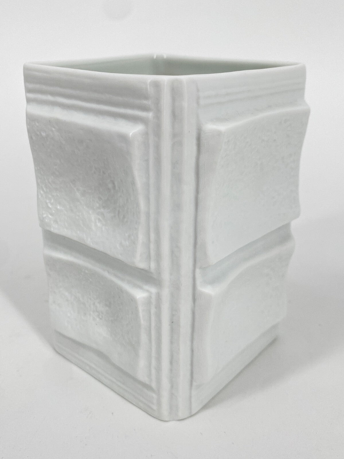 *VASE PORZELLAN ROSENTHAL MARTIN FREYER 70ER VINTAGE MATT ORIGINAL