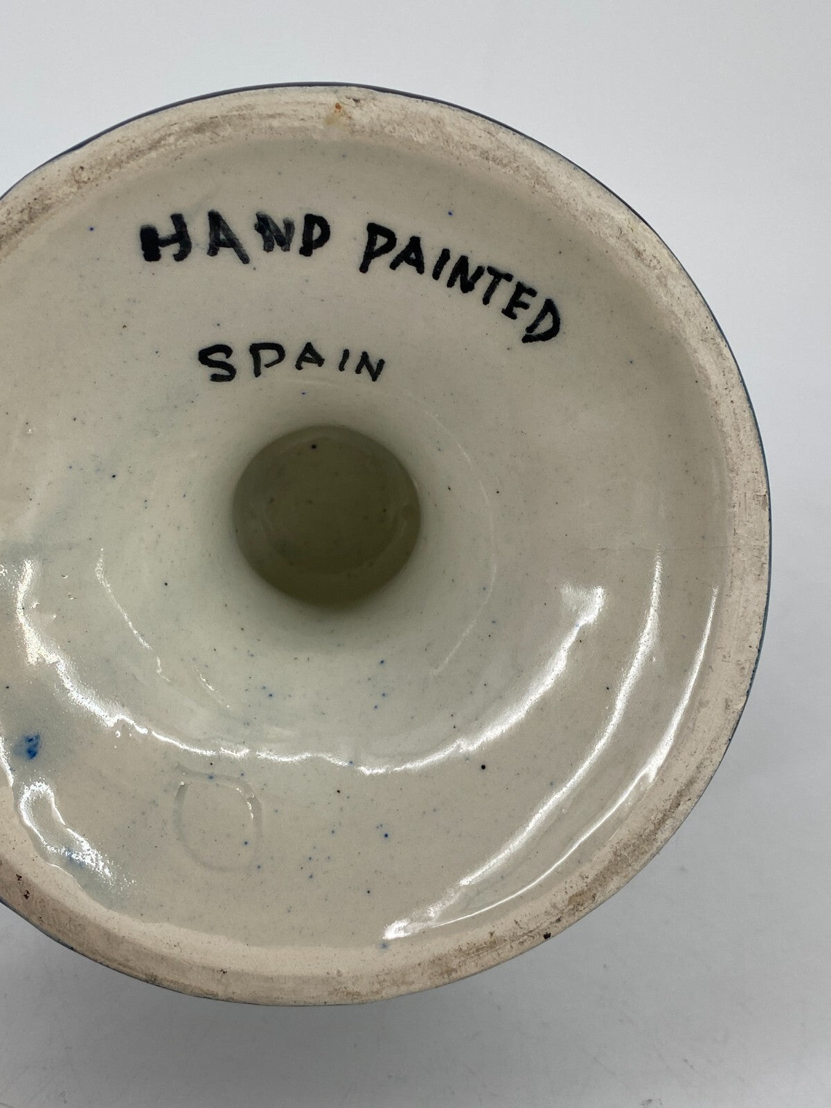 * VASE KRUG KERAMIK PASTA REGALIS HANDPAINTED IN SPAIN SPANIEN VINTAGE
