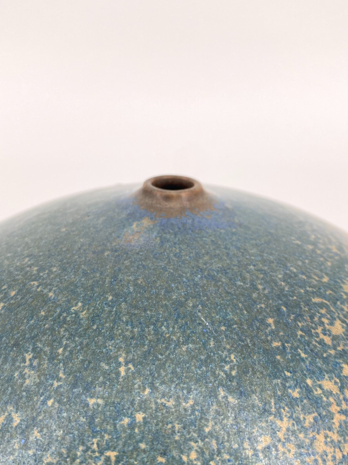 STUDIOKERAMIK VASE SCHWEDISCH KERAMIK STEINZEUG HANDARBEIT VINTAGE 70ER 60ER