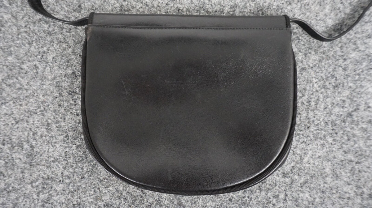 SALVATORE FERRAGAMO VINTAGE HANDTASCHE ORIGINAL SCHWARZ 90ER JAHRE WEICHES LEDER