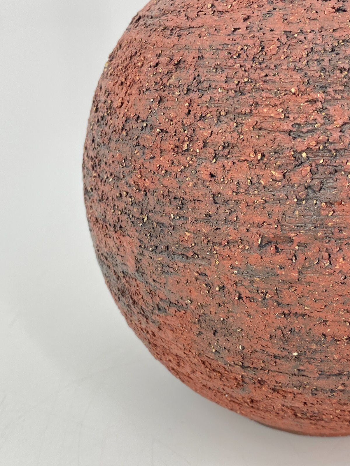 * VASE STUDIOKERAMIK KUGELVASE KUGEL GERHARD LIEBENTHRON KUNST GL