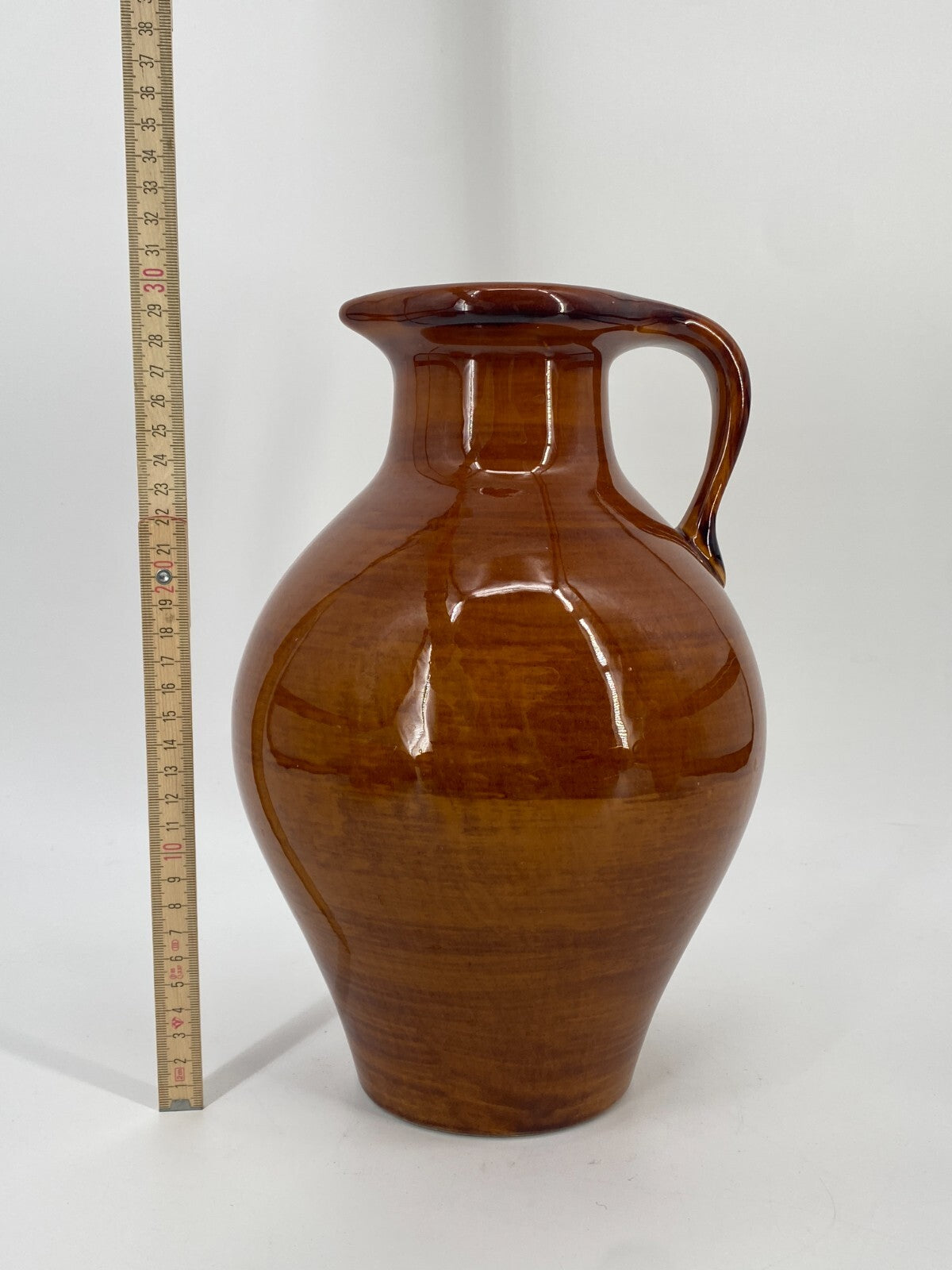 * KRUG VASE HENKEL STUDIOKERAMIK KERAMIK SAINT ST CLEMENT FRANCE MID CENTURY