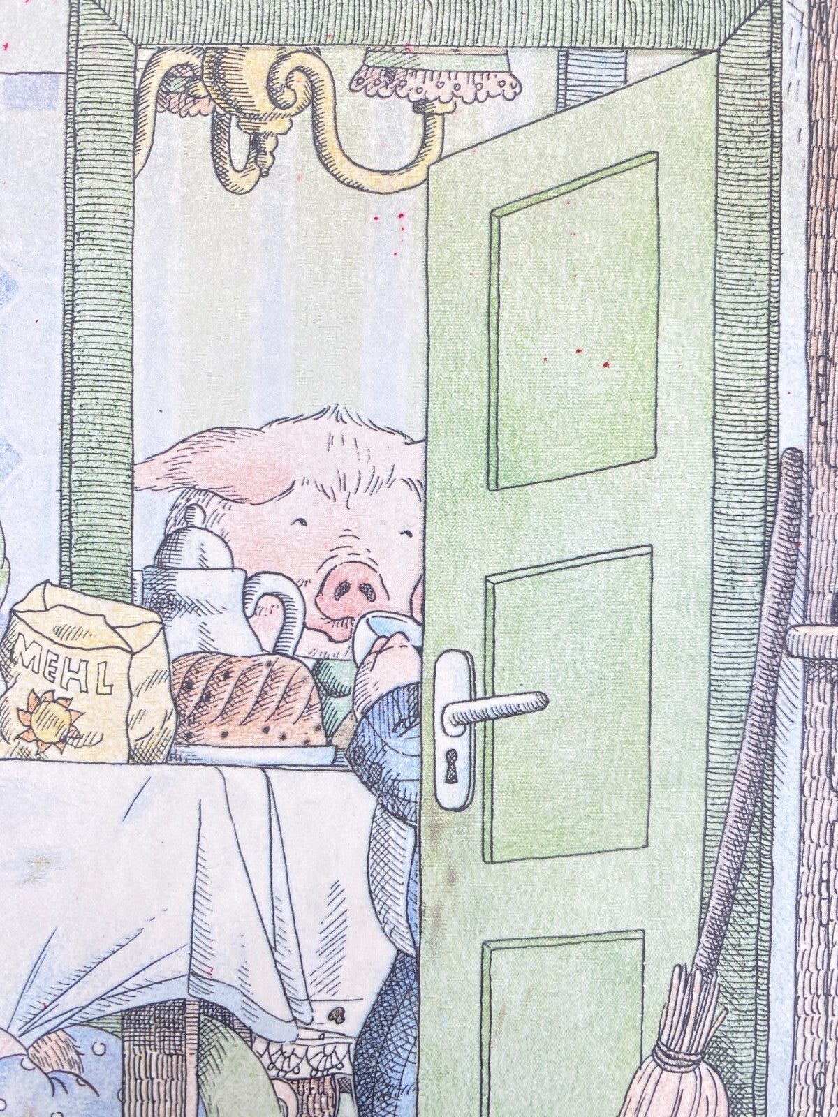 * KINDERBUCH EIN TAG IM LEBEN DER DOROTHEA WUTZ TATJANA HAUPTMANN 1978 VINTAGE
