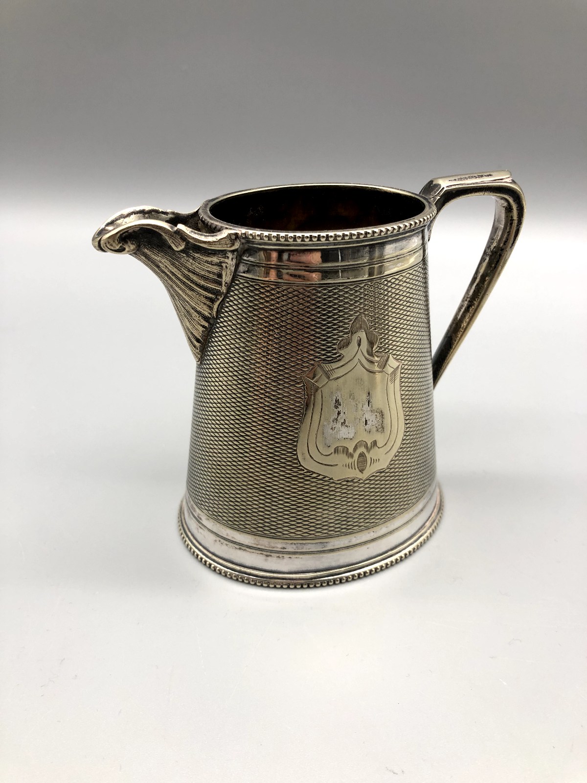 VIKTORIANISCHES VERSILBERTES TEE KAFFEESERVICE VON ELKINGTON 19. JH 3ER SET