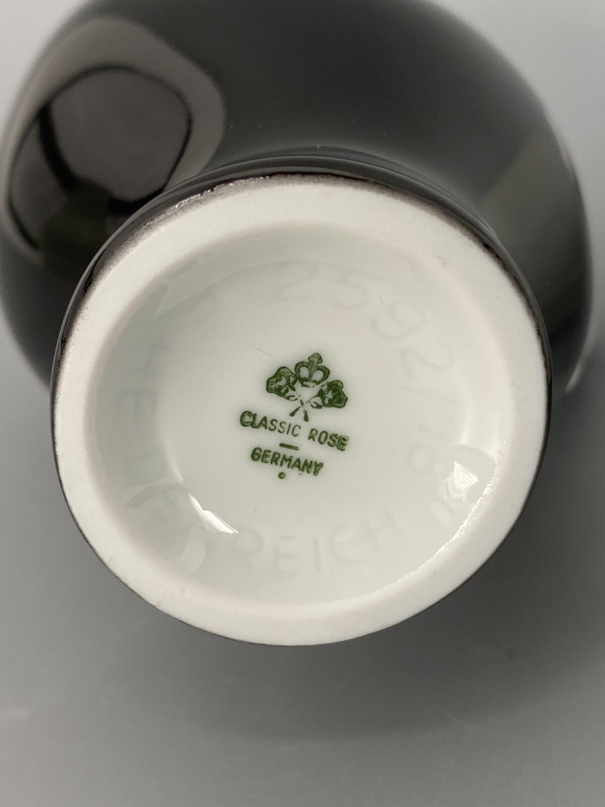 * PAAR VASEN VASE SCHWANGERE LUISE FRITZ HEIDENREICH SCHWARZ WEIß VINTAGE 50ER