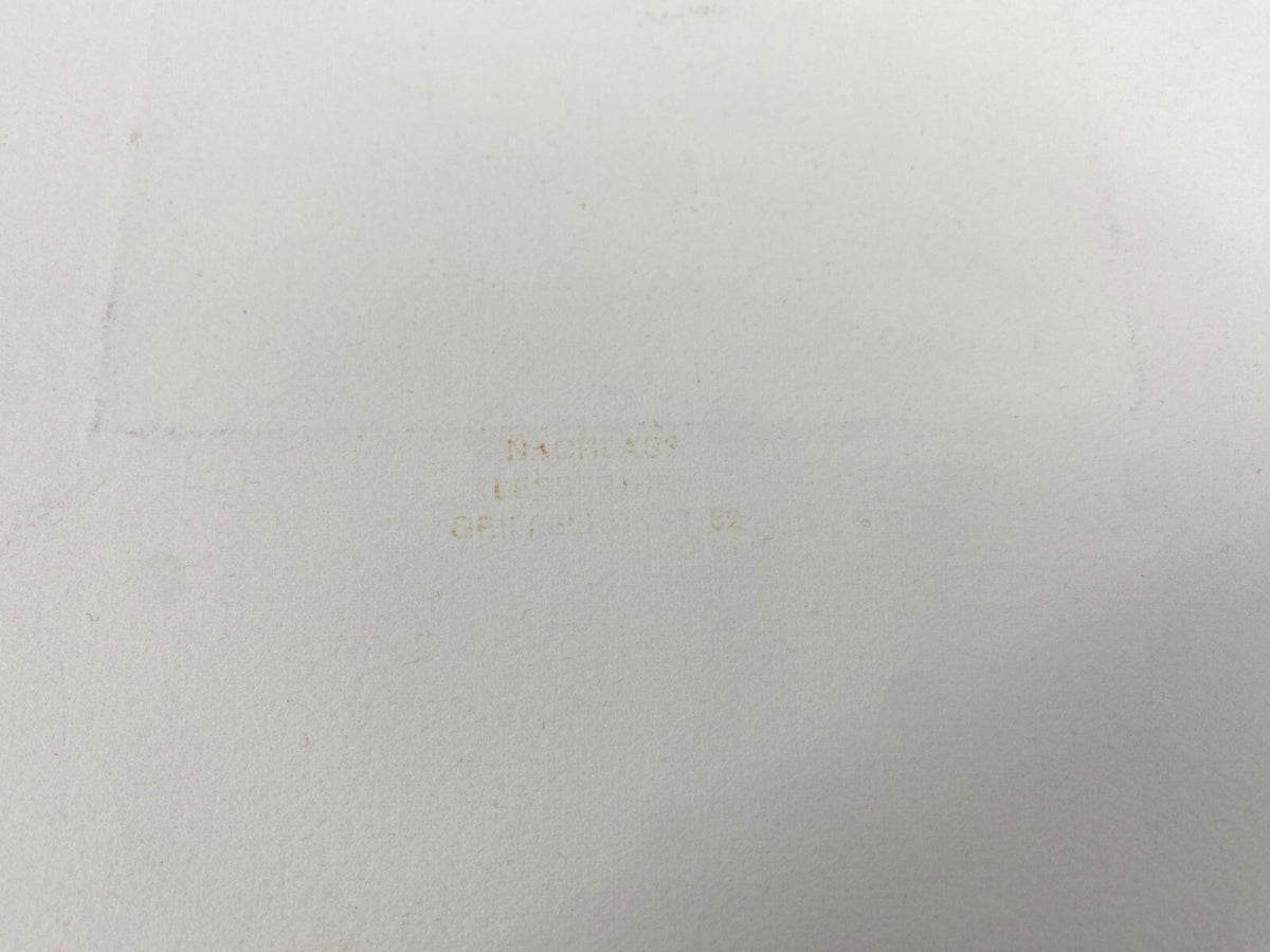 *RADIERUNG URY LESSER LANDSCHAFT MIT HOLLÄNDISCHEN MÜHLE GESTEMPELT 1920/1982