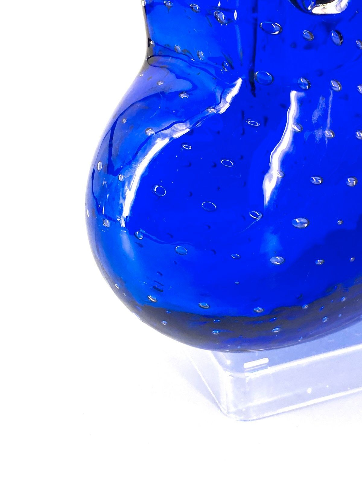 * MURANO GLASBEHÄLTER ERDBEERE HANDTASCHE DEKO KUNSTGLAS GLASVASE