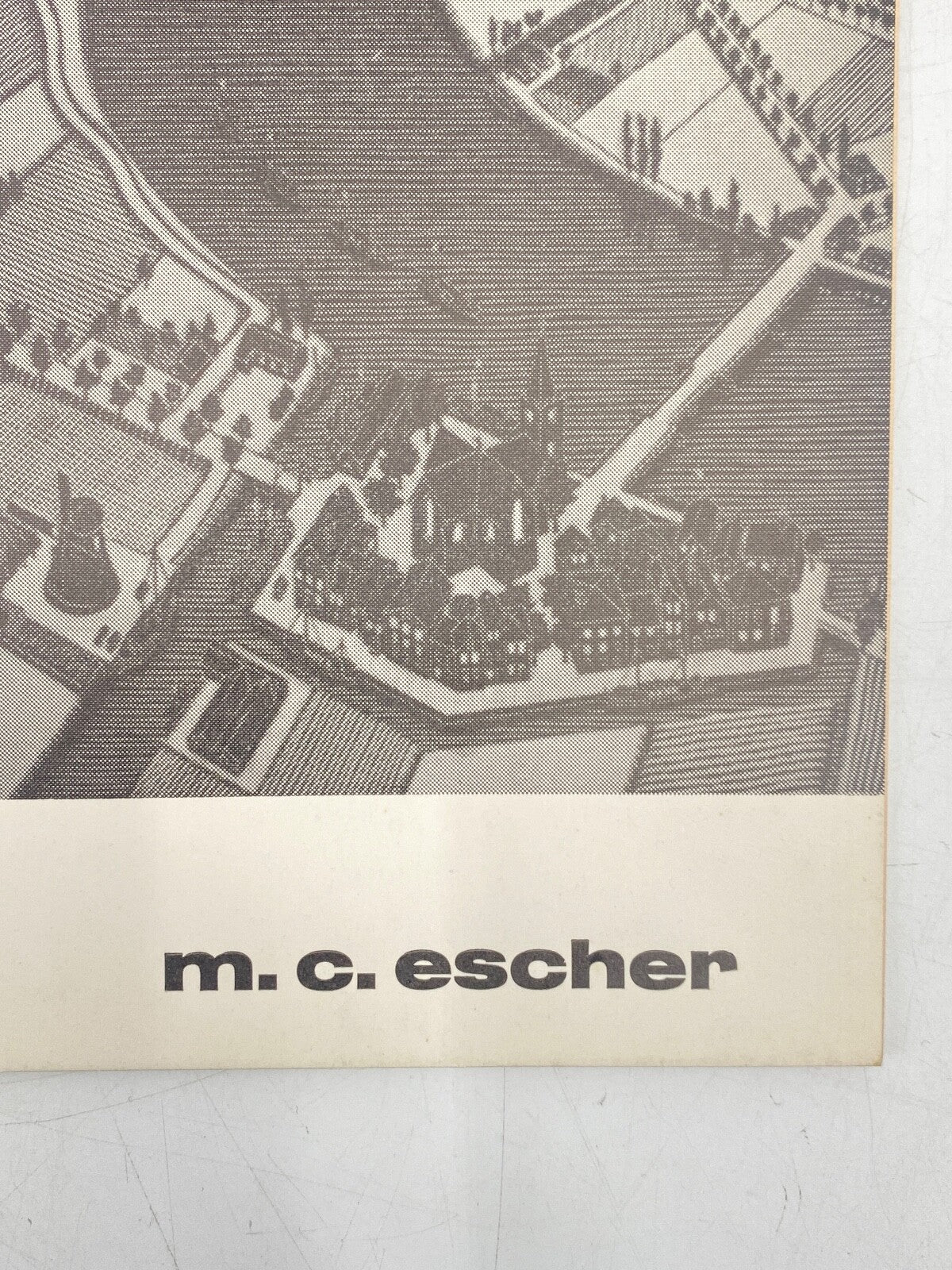 *  AUSSTELLUNGSKATALOG M. C. ESCHER STEDELIJK 1954 LITHOGRAFIE AMSTERDAM