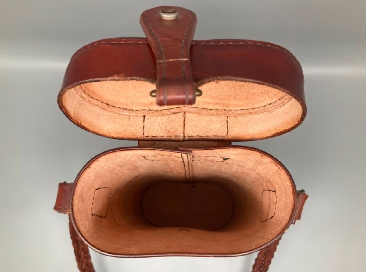 SÜDAFRIKA LEDERTASCHE POSTTASCHE TASCHE BRAUN SELTEN 1962 SOUTH AFRICA