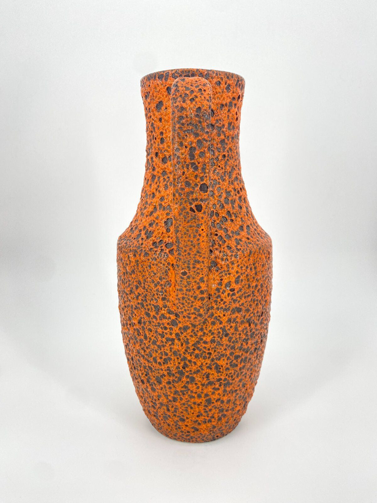 * SCHEURICH STUDIOKERAMIK FAT LAVA VASE 407-35 W.-GERMANY 70ER