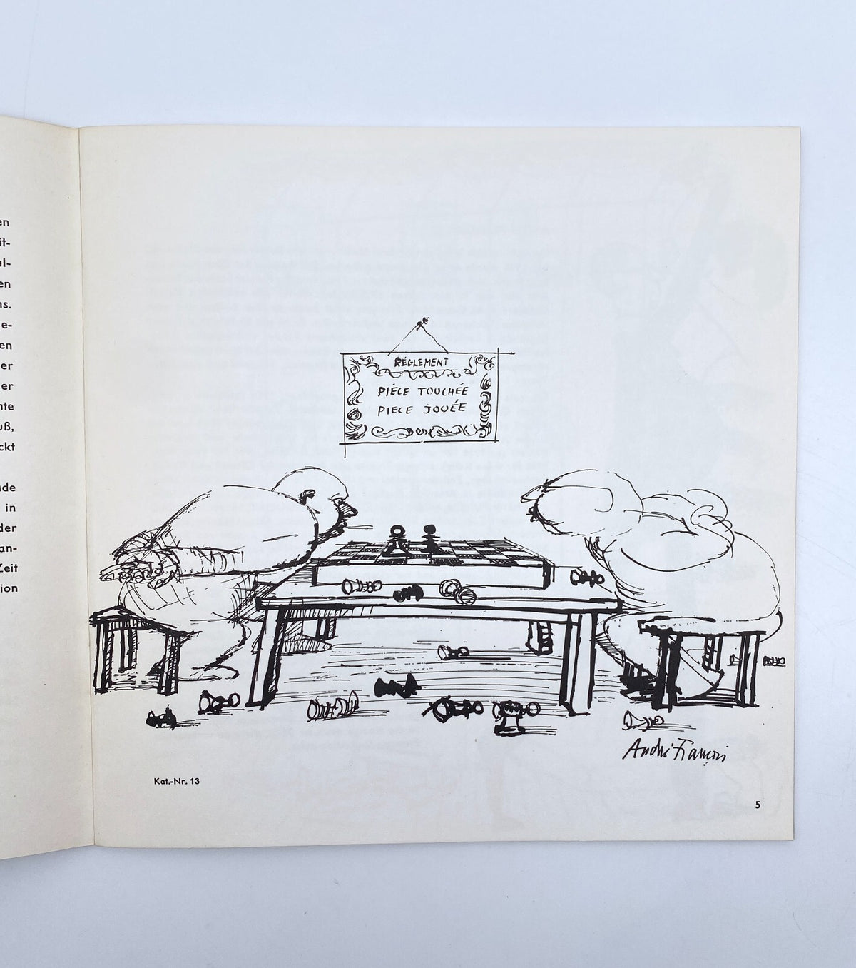 ANDRE FRANCOIS KRITISCHE GRAFIK WILHELM BUSCH MUSEUM HANNOVER 1967 KATALOG BRUSB