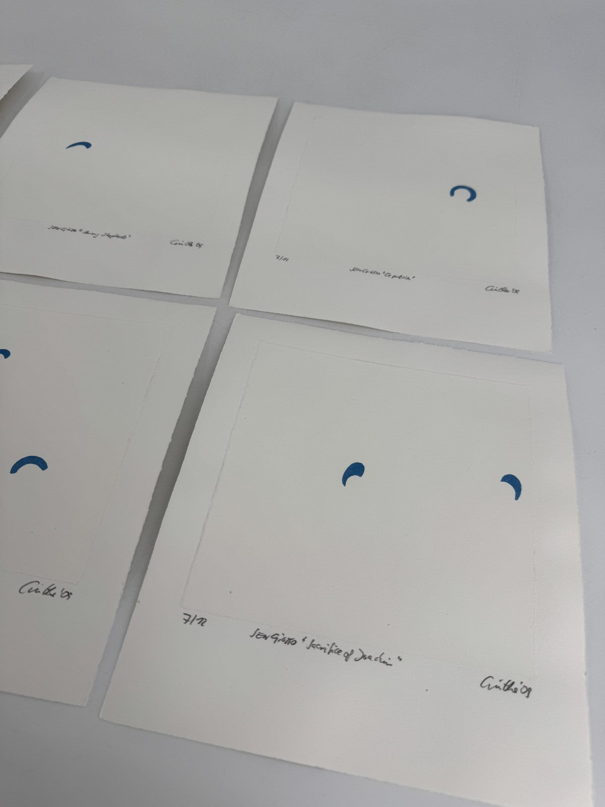DETLEF GÜNTHER LITHOBOX 6 LITHOGRAFIEN CONTEMPORARY ART KUNST 2009 BERLIN