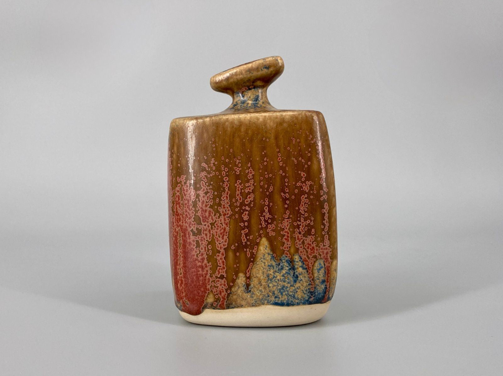 * STUDIOKERAMIK VASE FANTONI LAVA MID CENTURY 90ER VINTAGE 