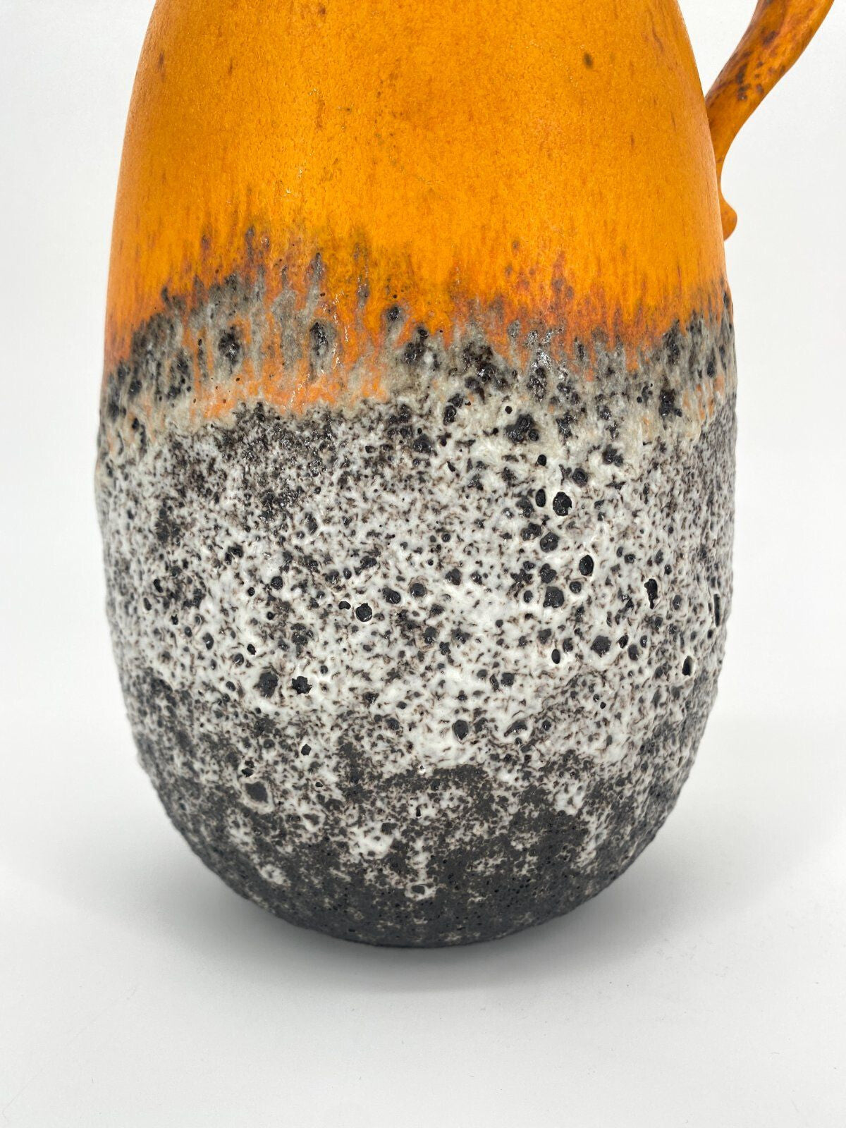 * SCHEURICH STUDIOKERAMIK FAT LAVA KRUG VASE WEST GERMANY 70ER