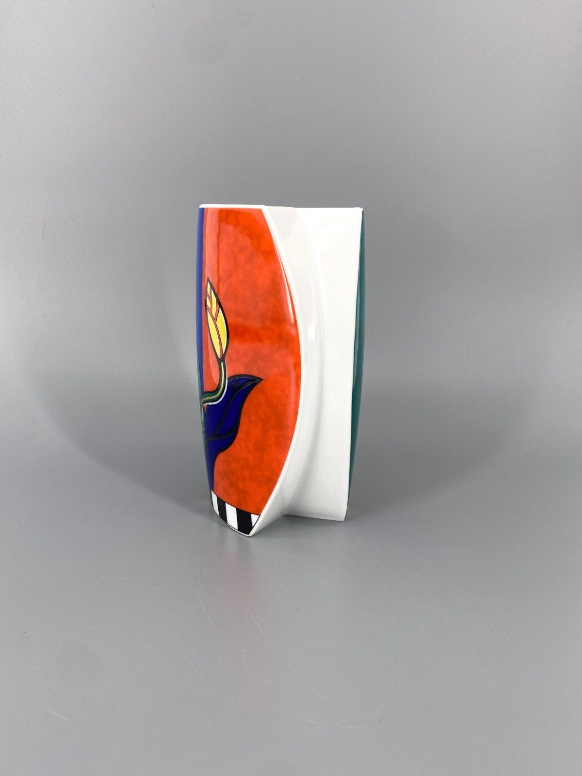 * VASE ROSENTHAL STUDIO LINIE PORZELLAN SANJA ZIVO FLORAL J.VAART
