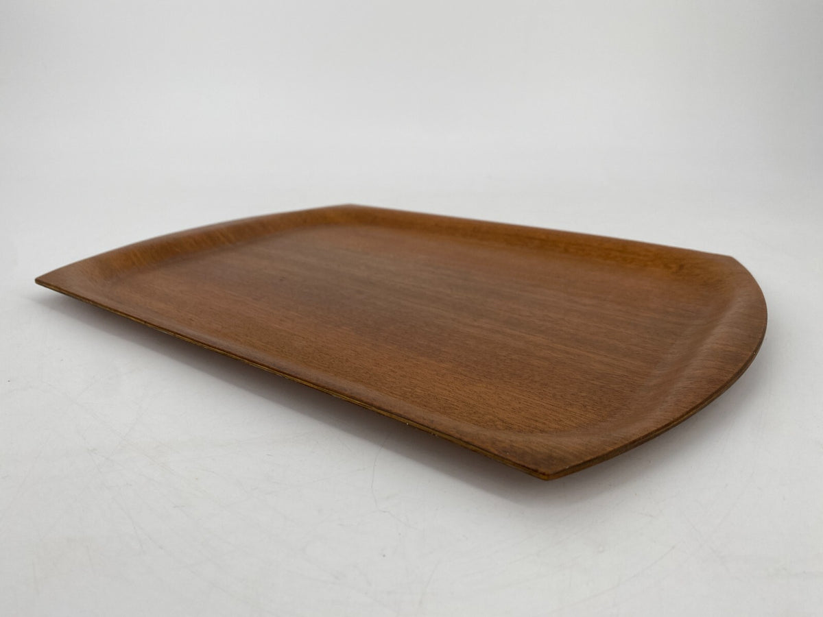 *LANGVA TABLETT TEAK HOLZTABLETT SERVIERTABLETT DANISH DESIGN MIDCENTURY 60ER