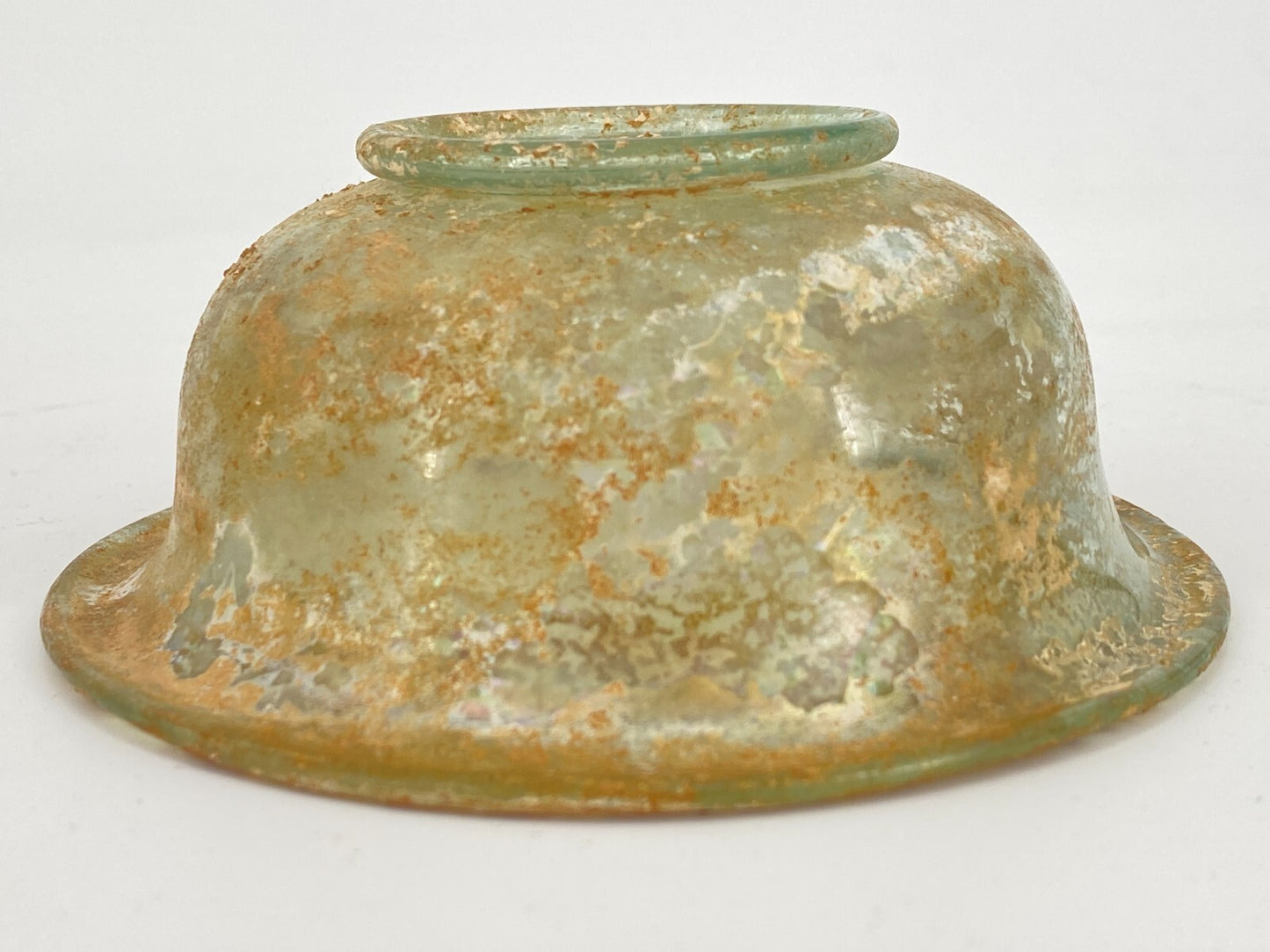 * RÖMISCHE GLAS SCHALE VASE ANTIKE HISTORISCH ROM ÖL